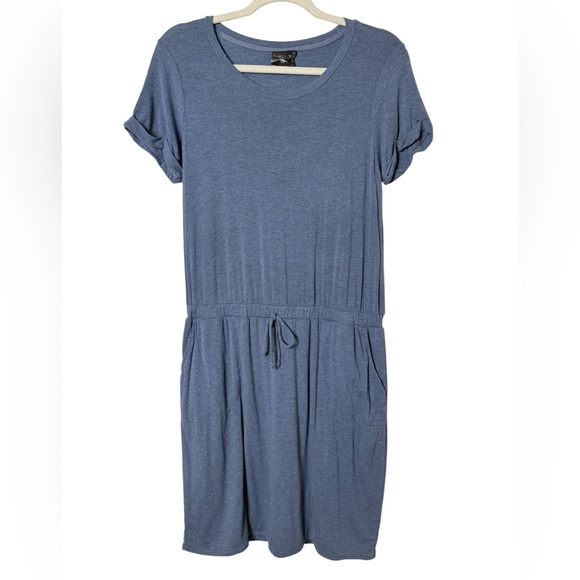 32 Degrees Blue T-Shirt Dress - Picture 1 of 4